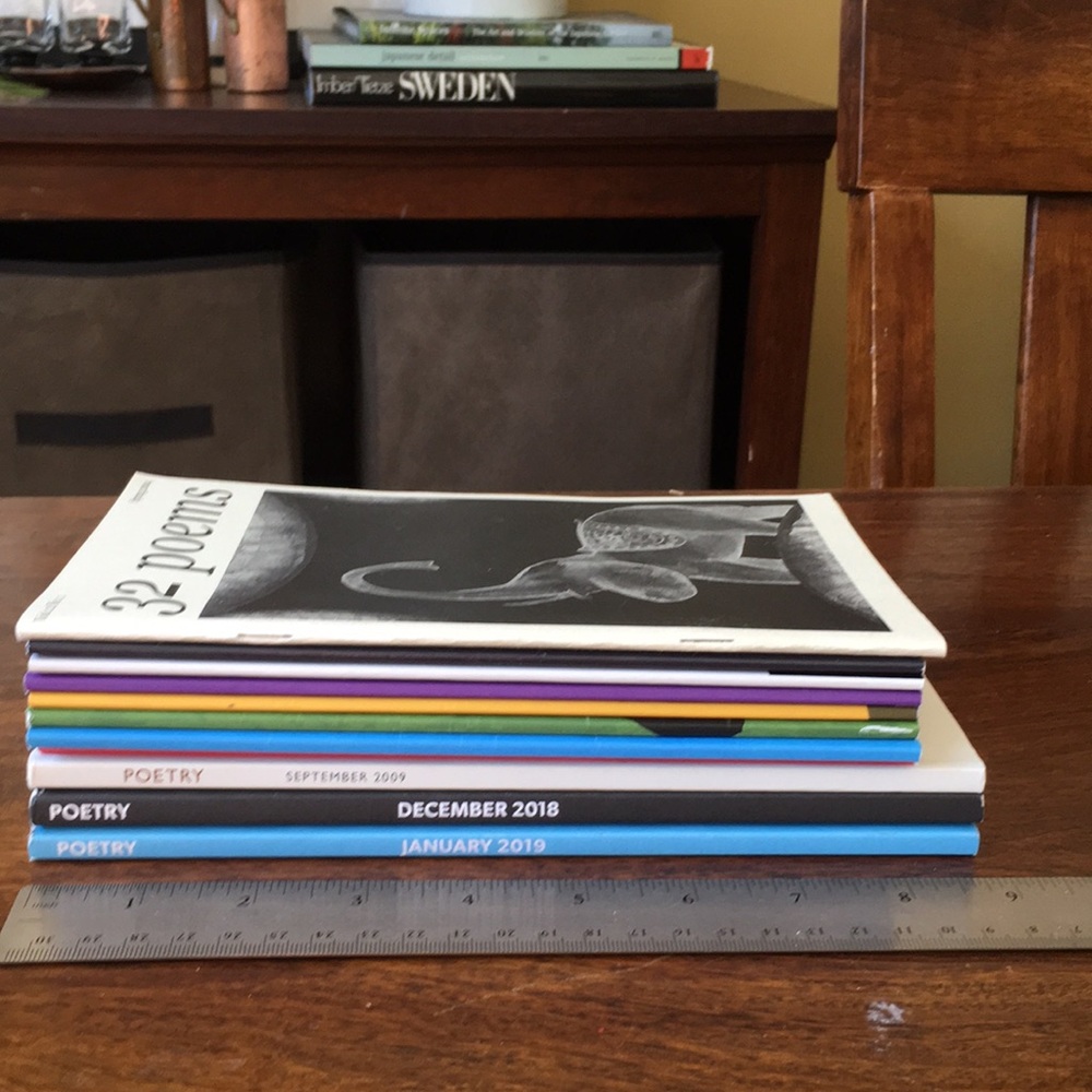 Lot of Eight “32 POEMS” Magazines + Three “POETRY” Mags (total 11 items) - Picture 3 of 7
